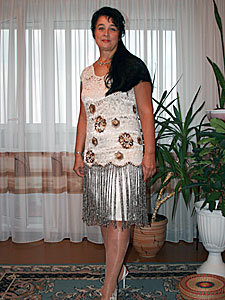 Вязаное платье "Светлана"